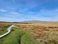 Newby Head Hill from Ingleton