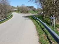 Zosterbach / Nidrumer Heck przez Zum Steg
