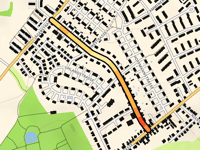Niersteheide via Heinestrasse