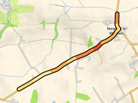 No Man's Moor da Newton-le-Willows via Station Road