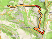 Nöggenschwiel Höhe przez Dietlingen