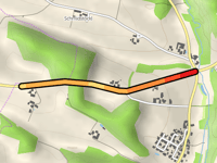 Nopplinger Strasse from Noppling