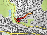 Nordre Villavej da Jellingvej