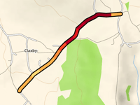 Normanby le Wold von Claxby