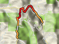 North Rodeo Gulch über Laurel Glen Road