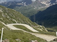 Nufenenpass da Airolo