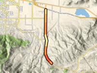 Oak Creek Pass da Tehachapi