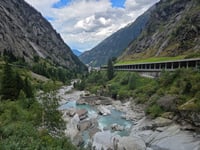 Col de l'Oberalp / Cuolm d'Ursera depuis Göschenen