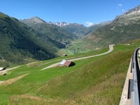 Col de l'Oberalp / Cuolm d'Ursera depuis Göschenen