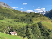 Oberalppass / Cuolm d'Ursera from Göschenen