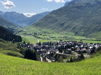 Oberalppass / Cuolm d'Ursera from Göschenen