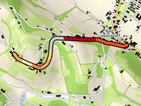 Oberbergstrasse z Bad Loipersdorf