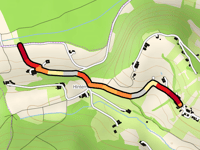 Oberbergstrasse über Stesslweg