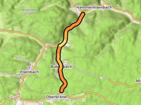 Oberbränd vanuit Hammereisenbach