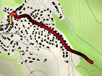 Oberdorfstrasse von Langenbrand