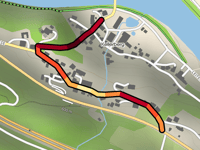 Oberdorfstrasse über Untergrabenweg