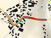 Oberegg über Dorfstrasse