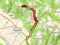 Oberehesberg vanuit Zettlitz