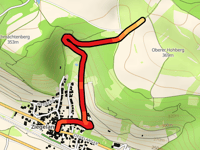 Oberer Hohberg via Ziegelanger Steige