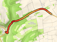 Oberer Reichartsberg vanuit Hundersingen