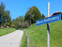 Oberer Riederenweg da Steffisburg