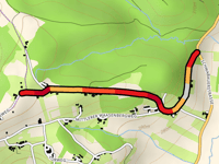 Oberer Waasenbergweg von Krusdorf