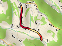 Obergoggitschweg von Mittergoggitsch