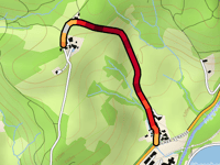 Oberhasbach vanuit Obervilkerath