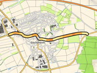 Oberholz z Gochsheim przez Weyerer Strasse