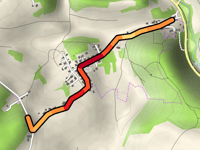 Oberholzstrasse über Hart