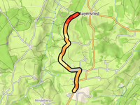 Obermelden via Reichartsried