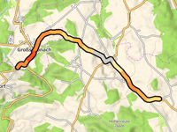 Oberrehna via Grossschönach