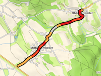 Oberstenweiler via Mittelstenweiler
