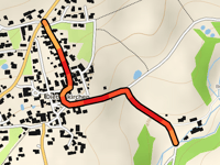 Oberviechtacher Strasse von Silbermühle
