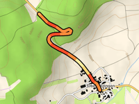Oberwilzingen Höhe über Ortstrasse