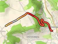 Oberwindsberg da Hüttenbach