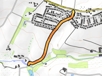 Obschwarzbach via Schlesienstrasse