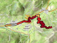 Ochsenbergalpe von Bad Hindeland über Alte Jochstrasse