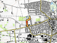 Ochtruper Berg über Jahnstrasse