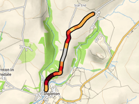 Oddies Lane z Ingleton
