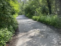 Old Church Hill from Lower Dunton Road