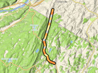 Old Mountain Road from Colesville