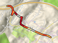 Old Turnpike Road from Bloomingburg