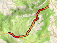 Olloix from Ruisseau de Liozon