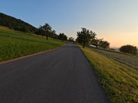Oltingerstrasse from Oltingen