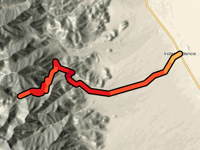 Onion Valley Road da Independence