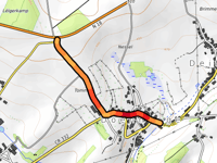 Op der Tomm vanuit Doennange via Op de Knupp