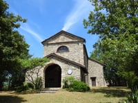 Oratorio del Castellaro desde Quadrelli di Travo