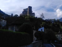 Santuario della Madonna del Boden depuis Ornavasso