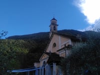 Santuario della Madonna del Boden depuis Ornavasso